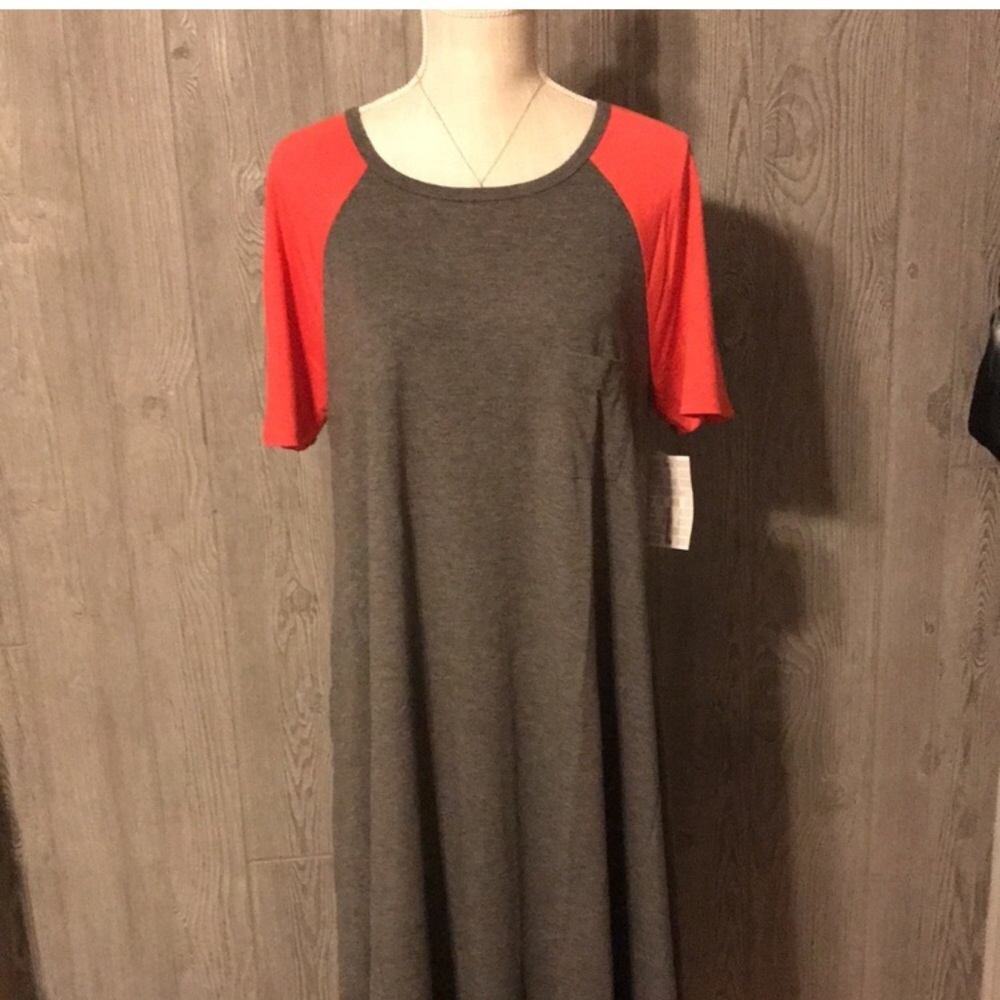 NWT LuLaroe high-low lounge dress.